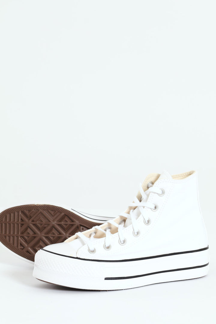 Chuck Taylor All Star Platform Canvas Sneaker - White