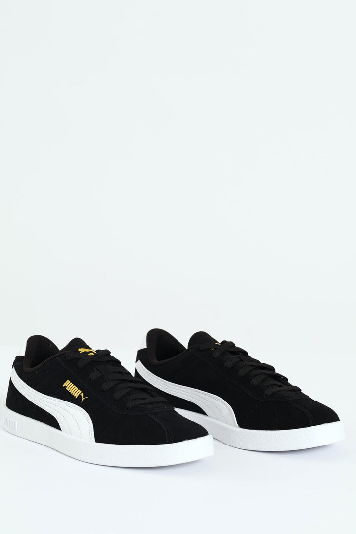 Club II Lace Up Sneaker - Black/White