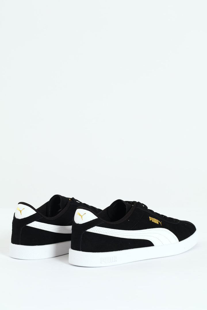 Club II Lace Up Sneaker - Black/White