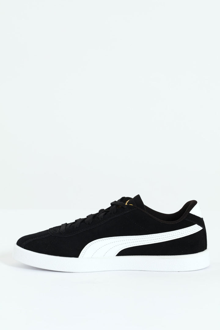 Club II Lace Up Sneaker - Black/White