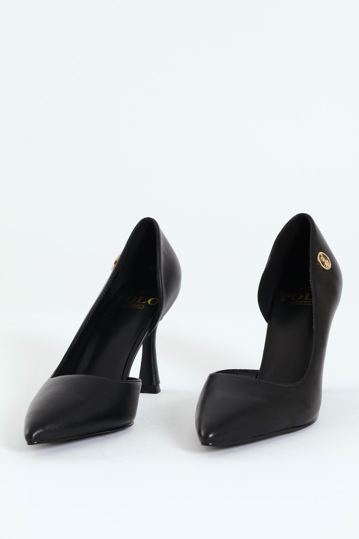 Classic Pump Heel - Black