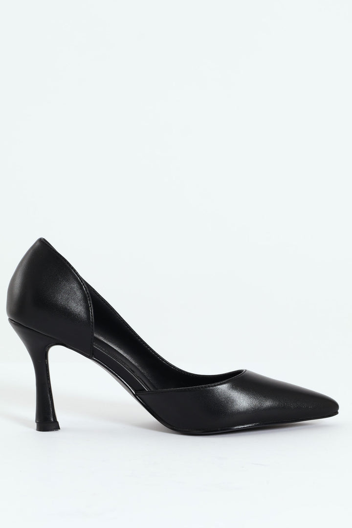 Classic Pump Heel - Black