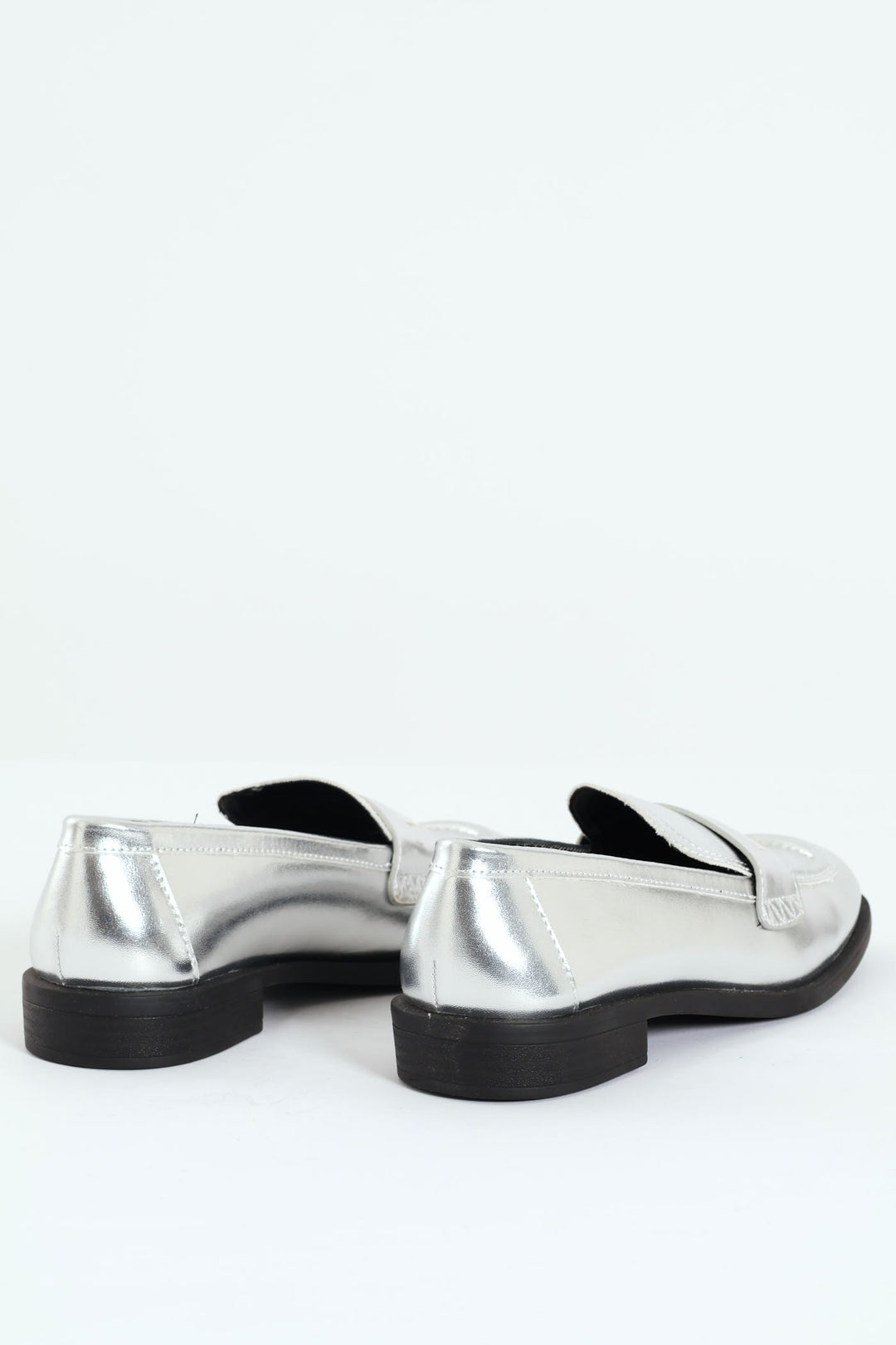 Jaylin Patent Loafer - Silver