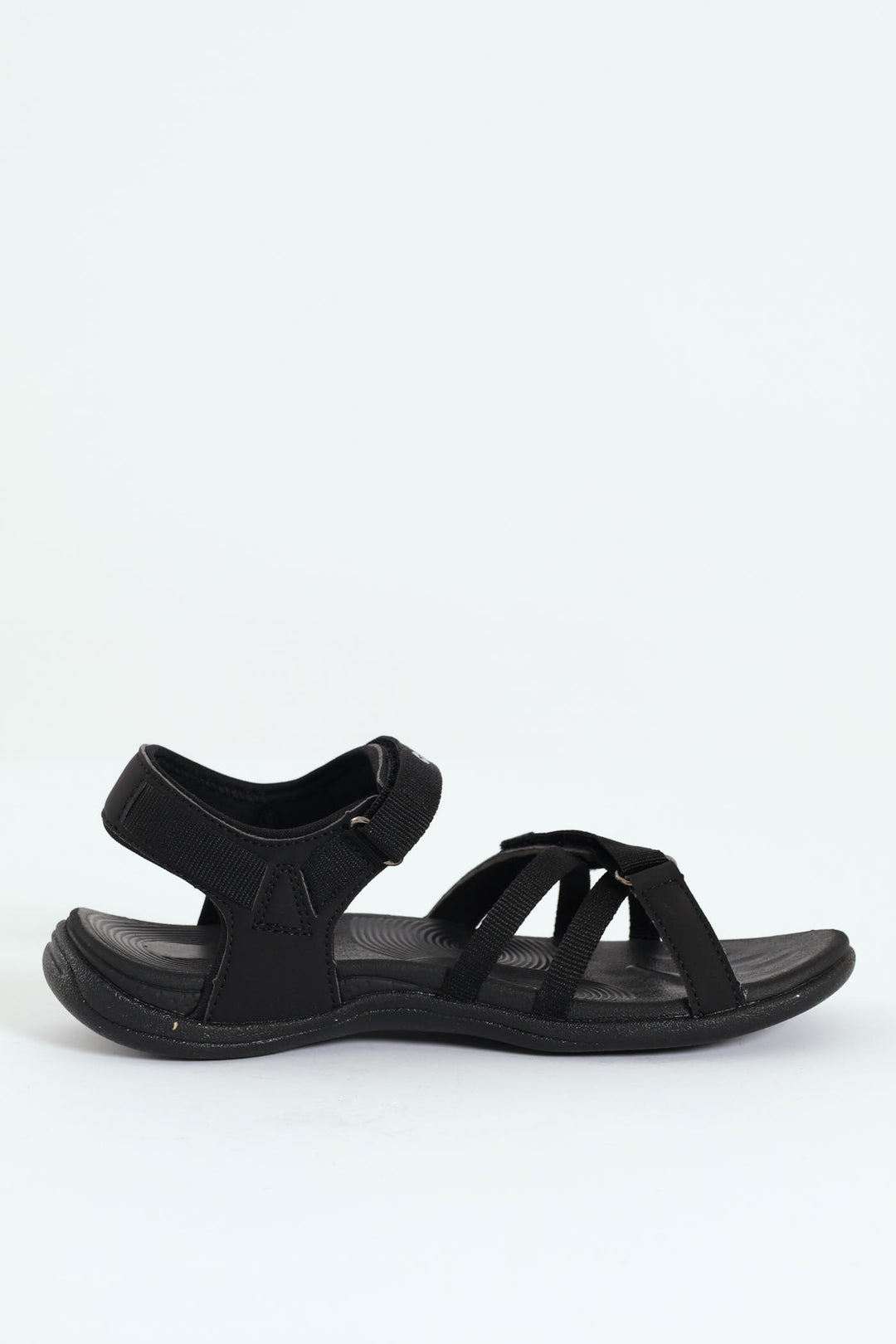 Anselia Strap Sandal - Black