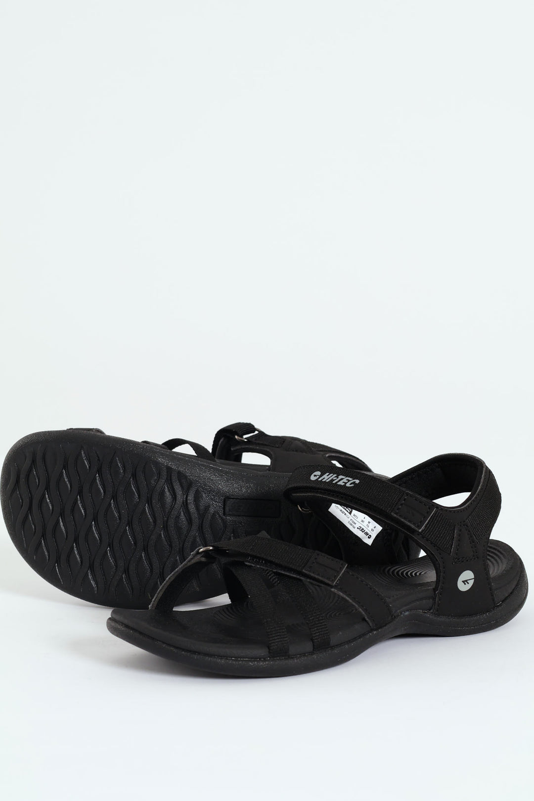 Anselia Strap Sandal - Black