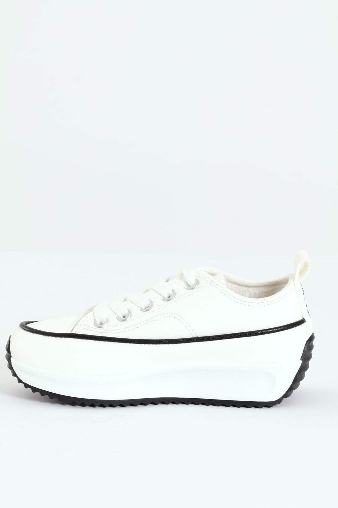 Girls Casey Platform Sneaker - White