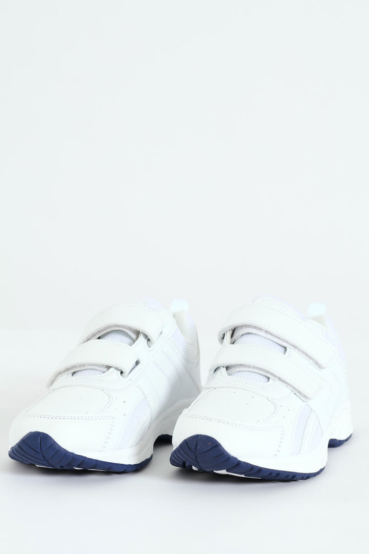 Pre-Boys Deuce Sneaker - White