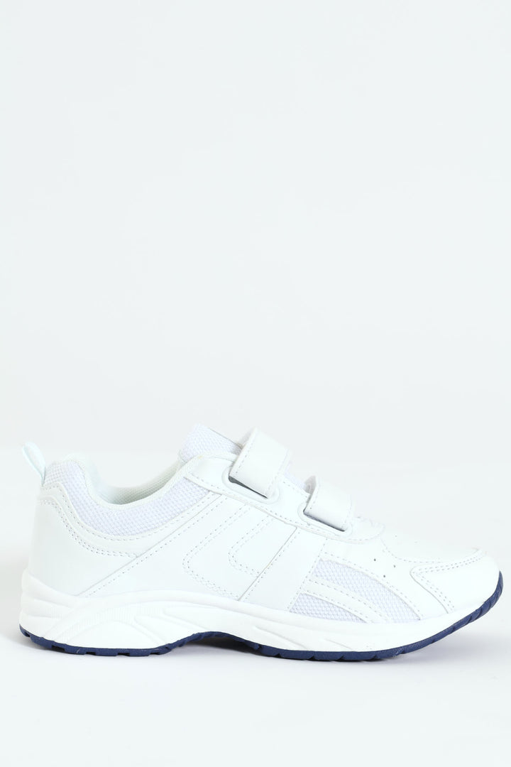 Pre-Boys Deuce Sneaker - White