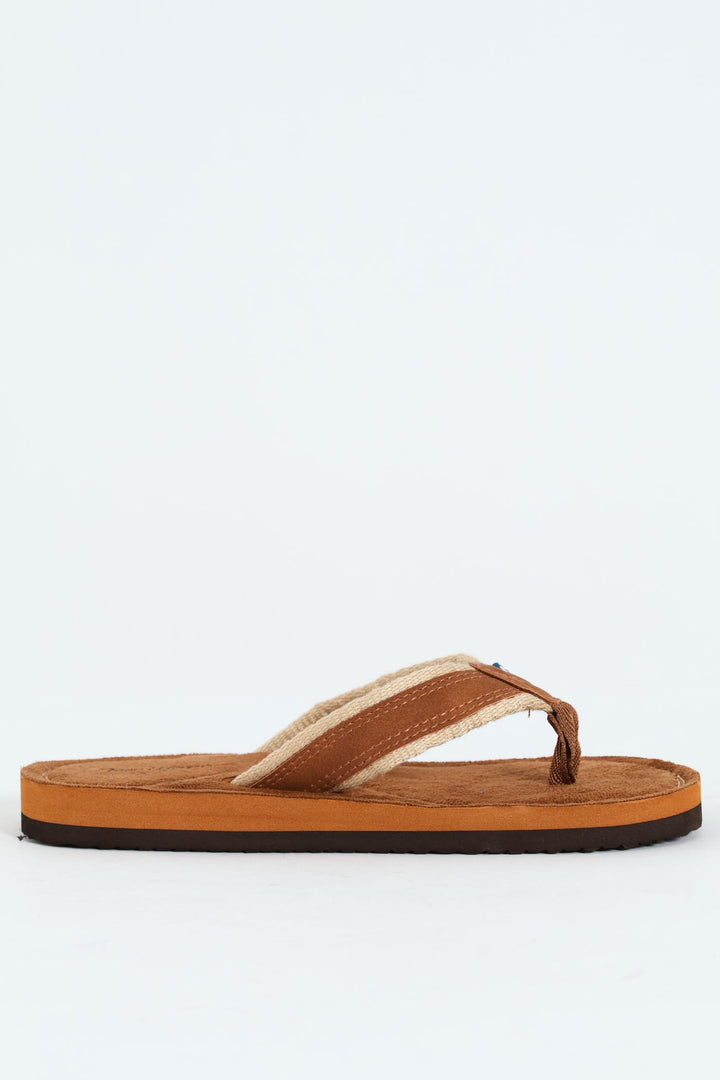 Boys Thong Sandal - Tan