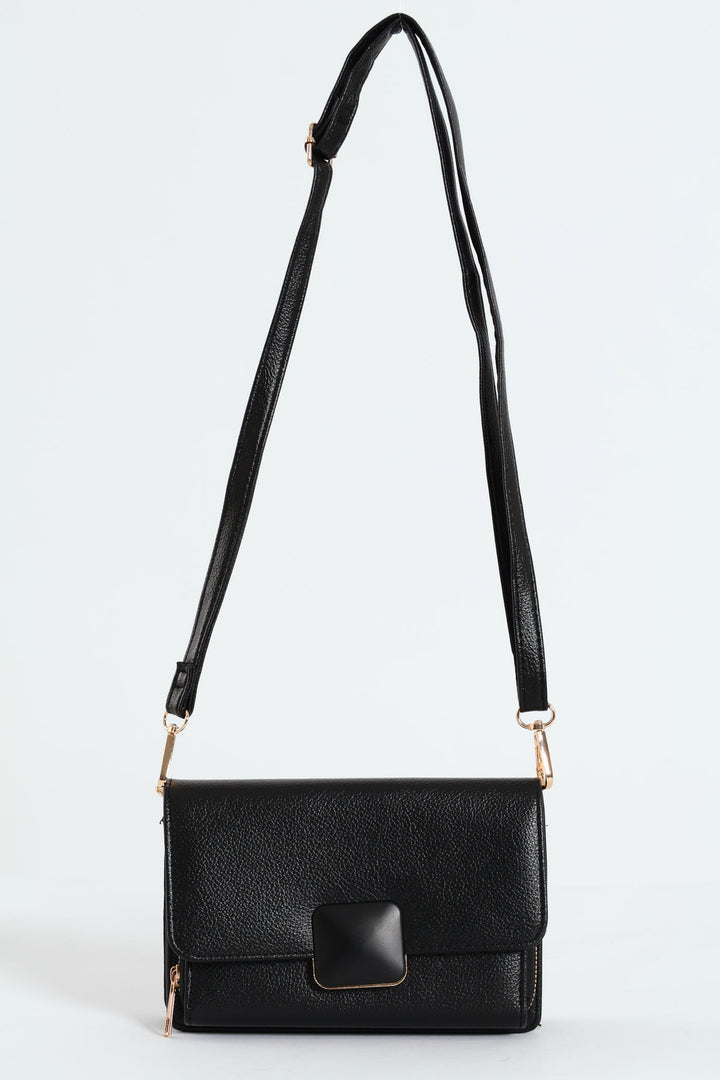 Crossbody Wallet - Black