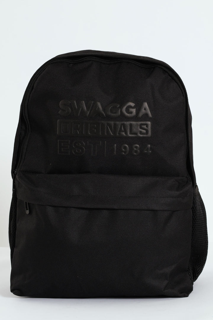 Originals Mono Print Backpack - Black