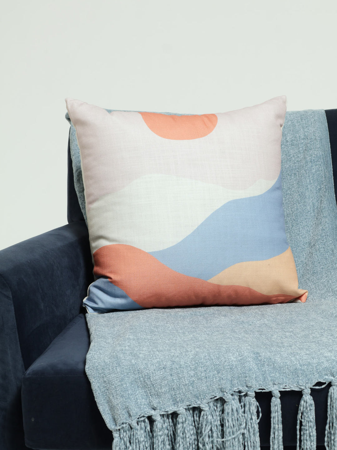 Printed Sunset Scatter Cushion - Multi