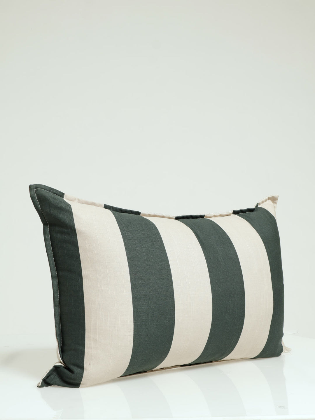 Broad Stripe Scatter Cushion - Green