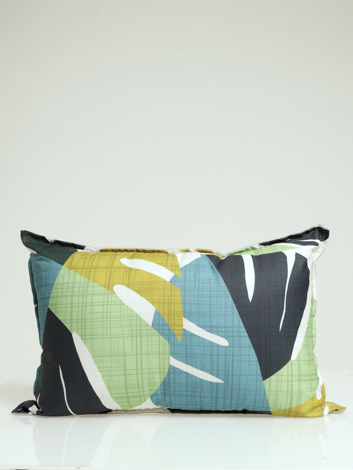 Delicious Colourblock Scatter Cushion - Green