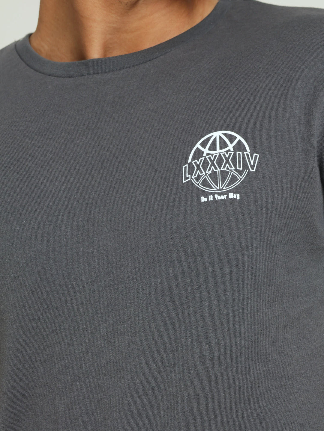 Logo Tee - Charcoal