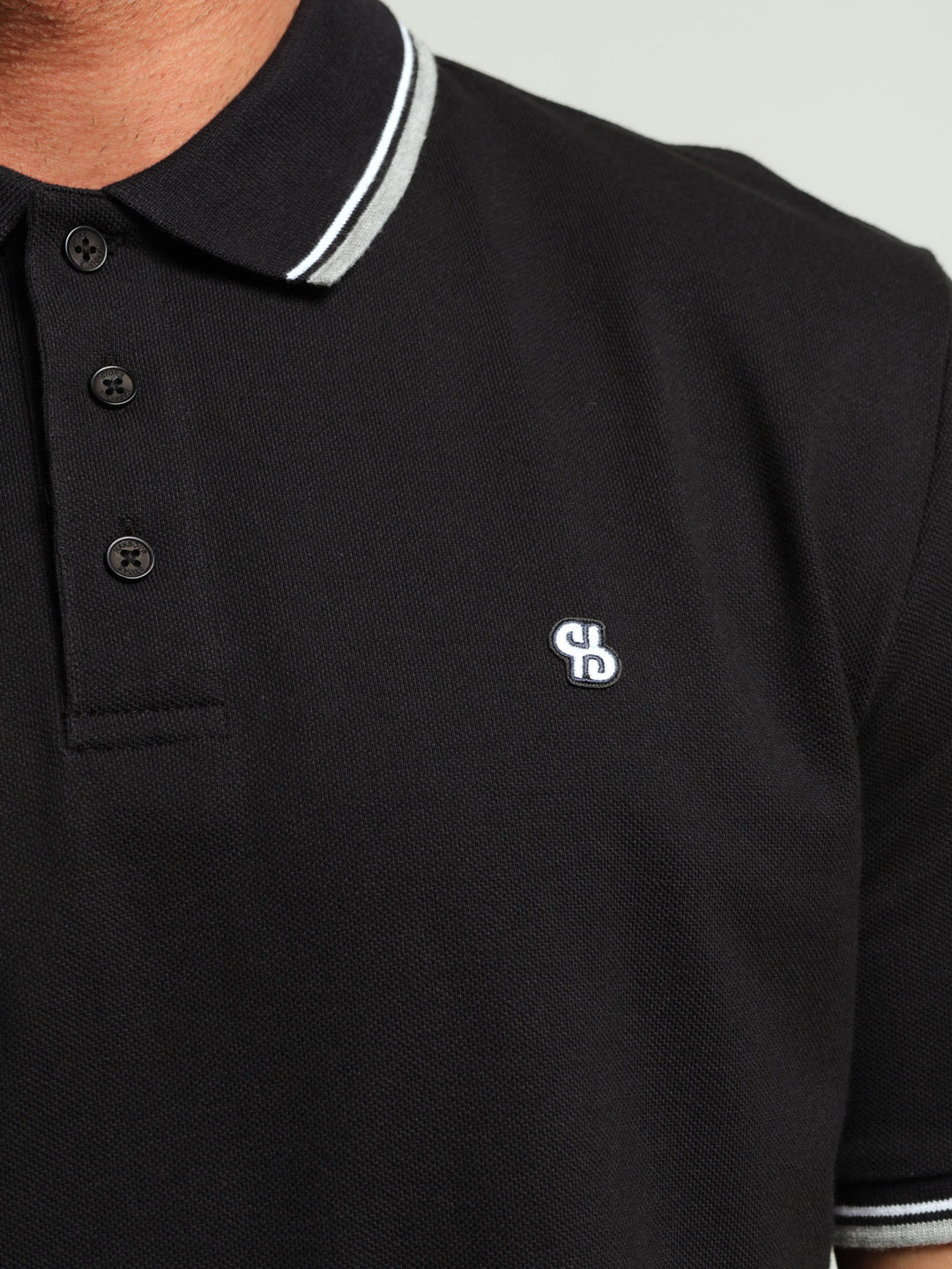 New Tipped Golfer - Black