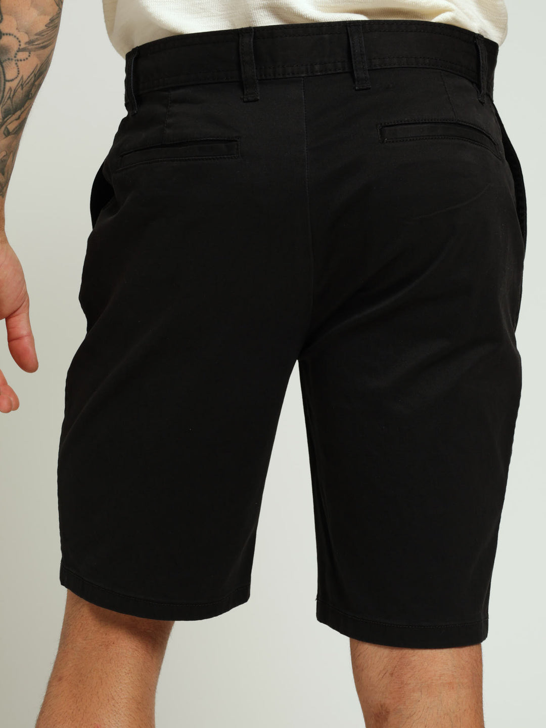 Chino Short - Black