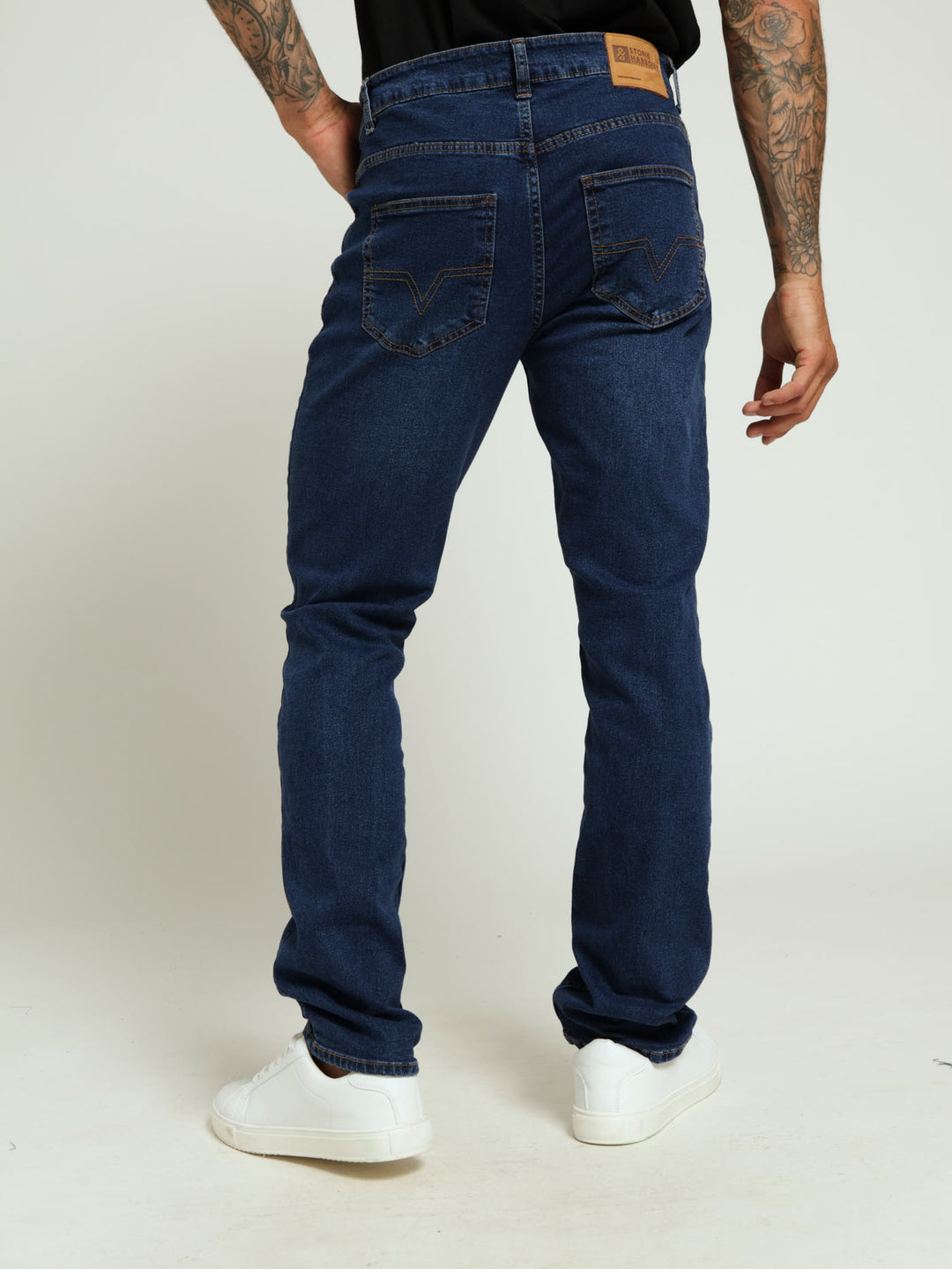 Slim Fit Jeans - Dark Blue