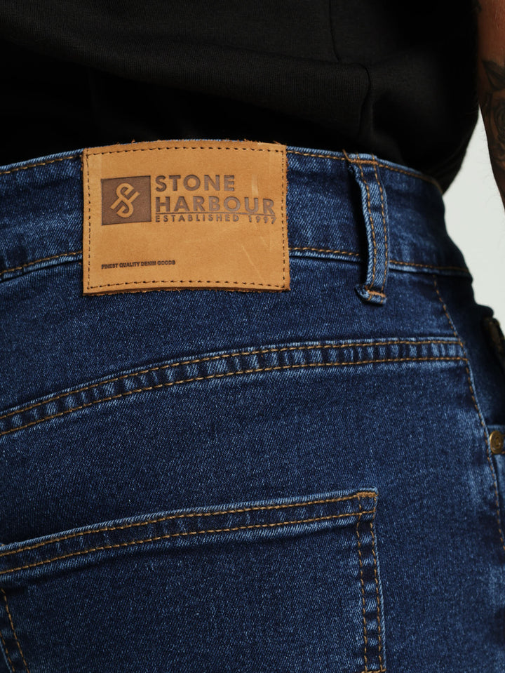 Slim Fit Jeans - Dark Blue