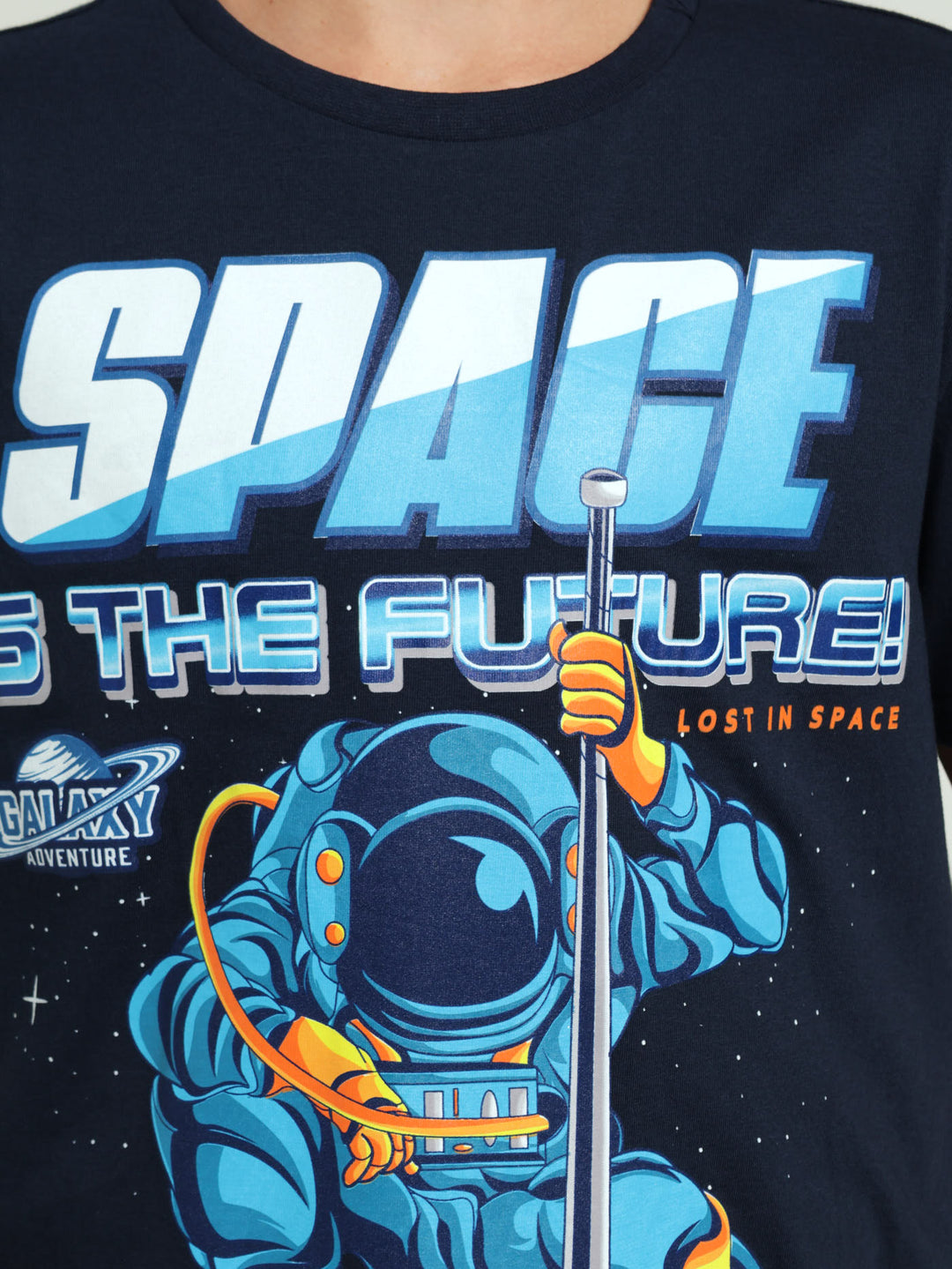 Boys Nasa Space Tee - Navy