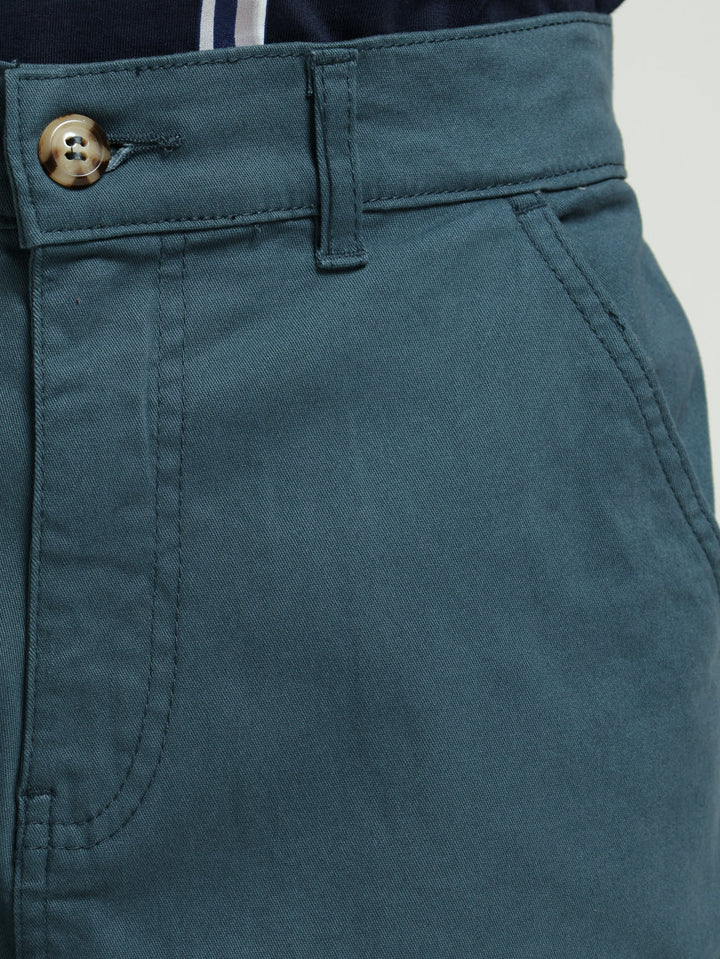 Boys Chino Shorts - Dark Teal