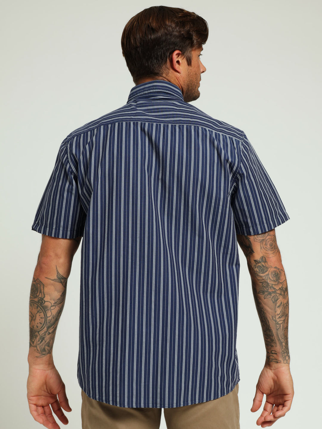 Stripe Shirt - Navy