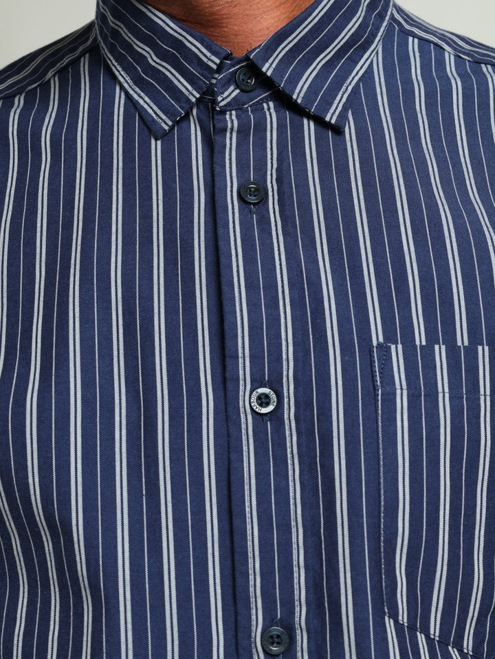 Stripe Shirt - Navy