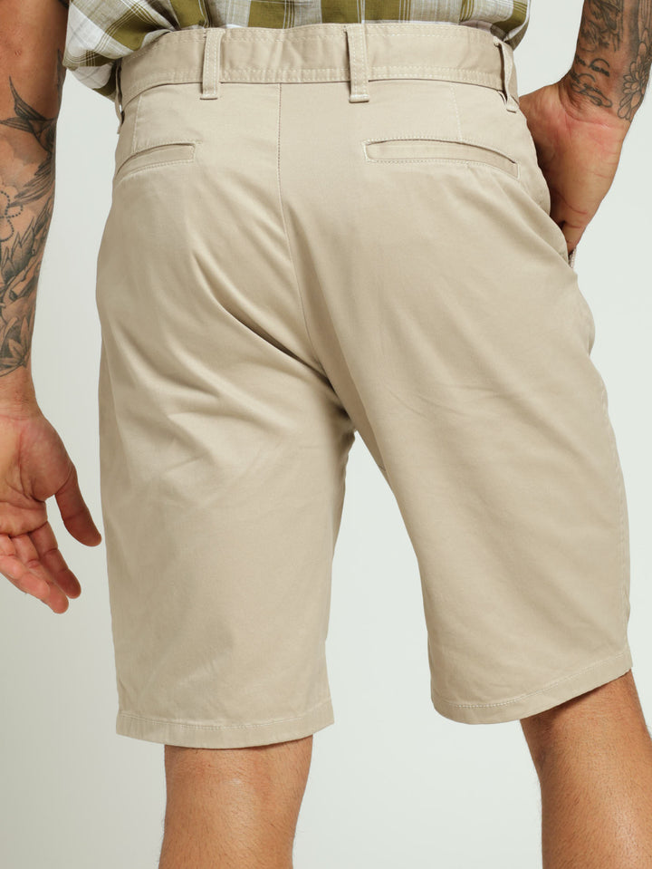 Chino Short - Stone