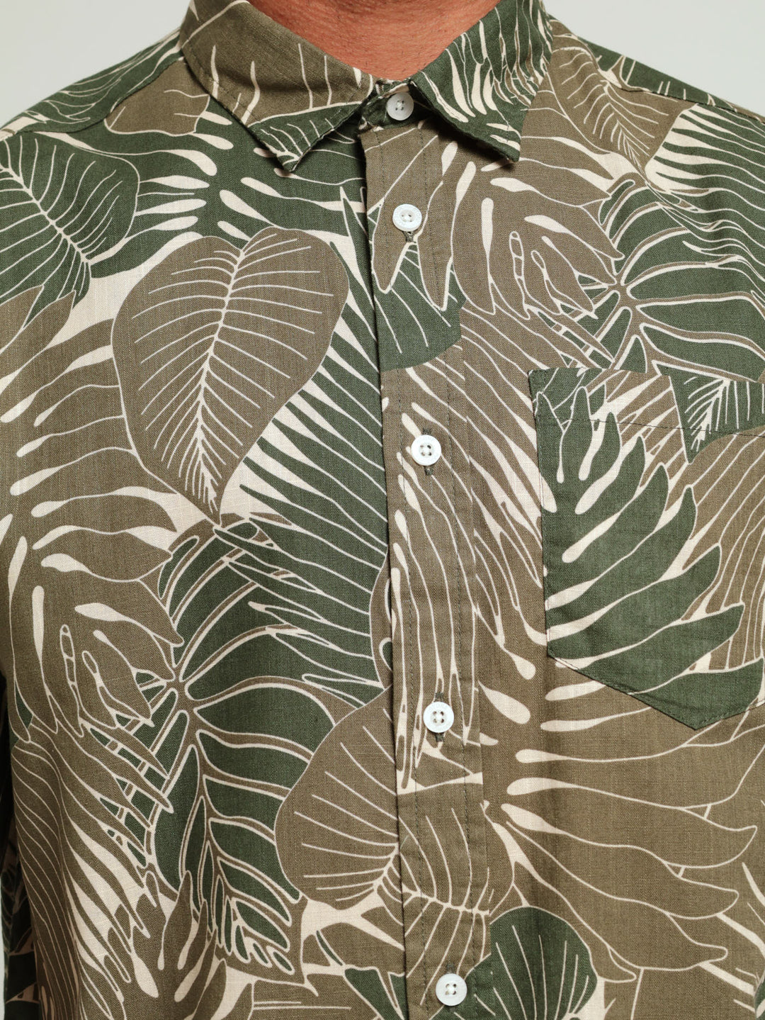 Print Shirt - Olive