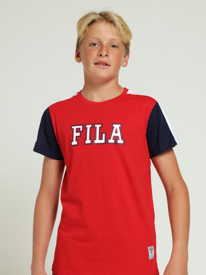 Boys Emelio Tee - Red