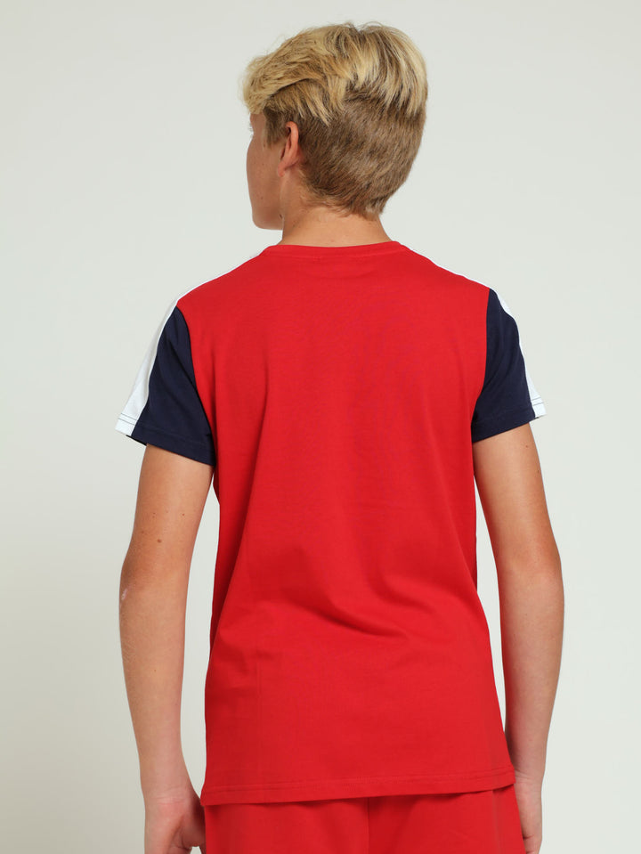 Boys Emelio Tee - Red