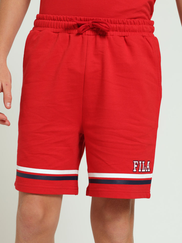 Boys Emelio Shorts - Red