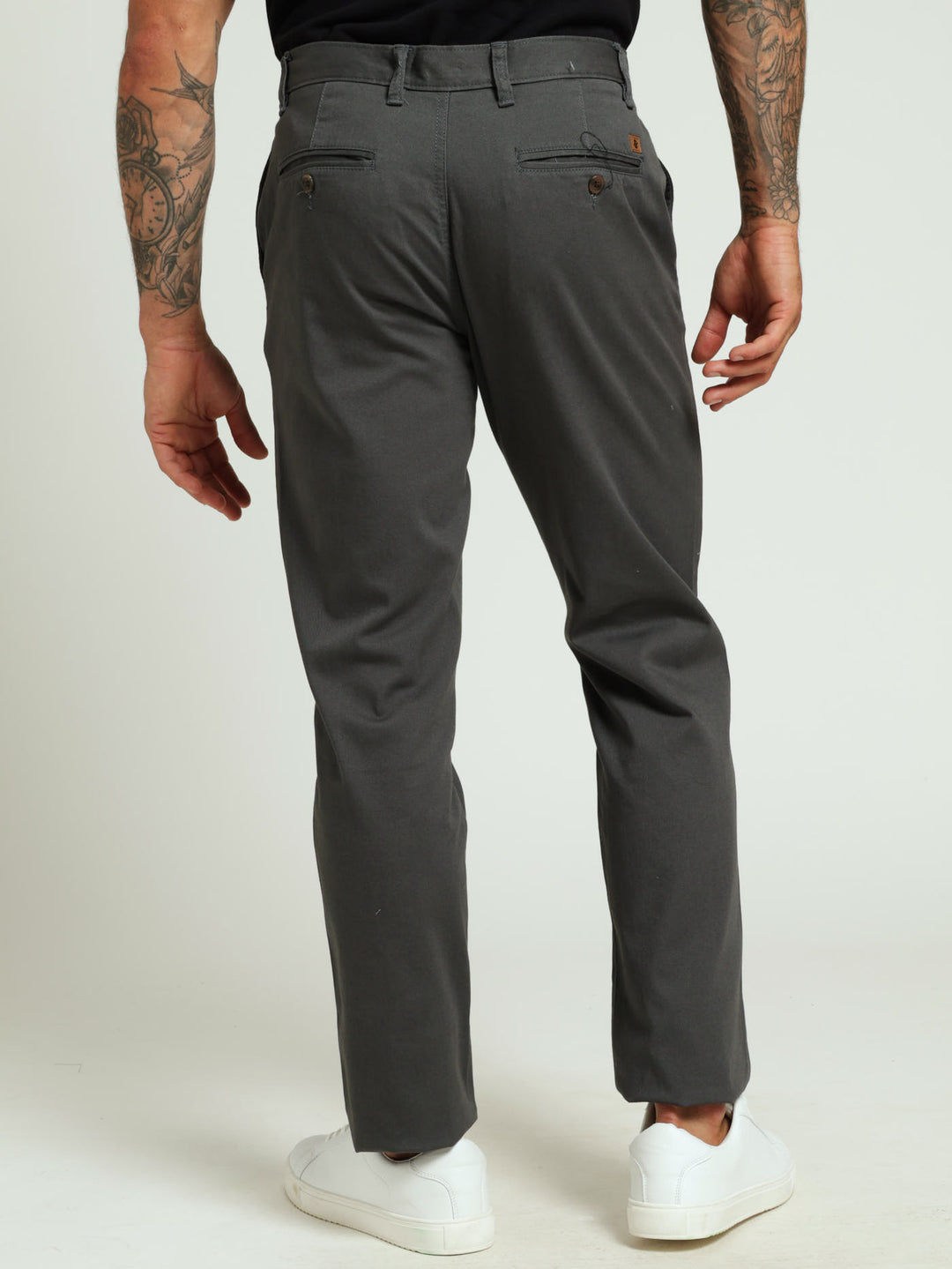 Basic Fit Chino - Grey