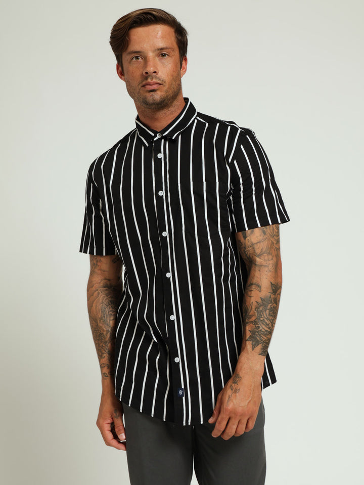 Stripe Shirt - Black/White