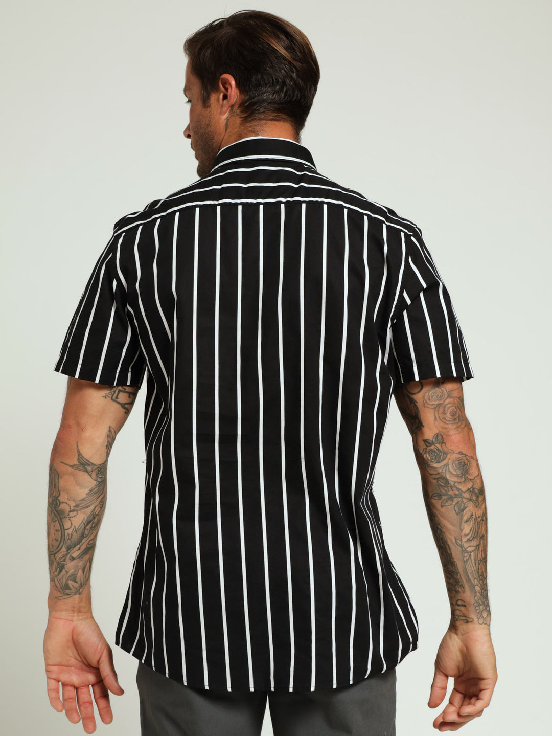 Stripe Shirt - Black/White