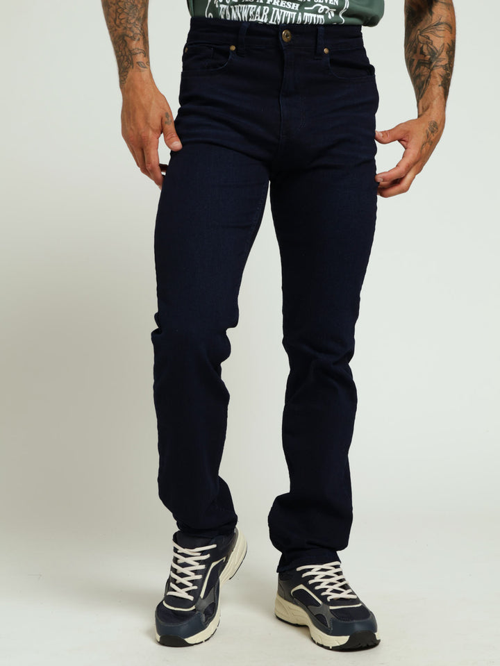 Slim Fit Jeans - Blue/Black