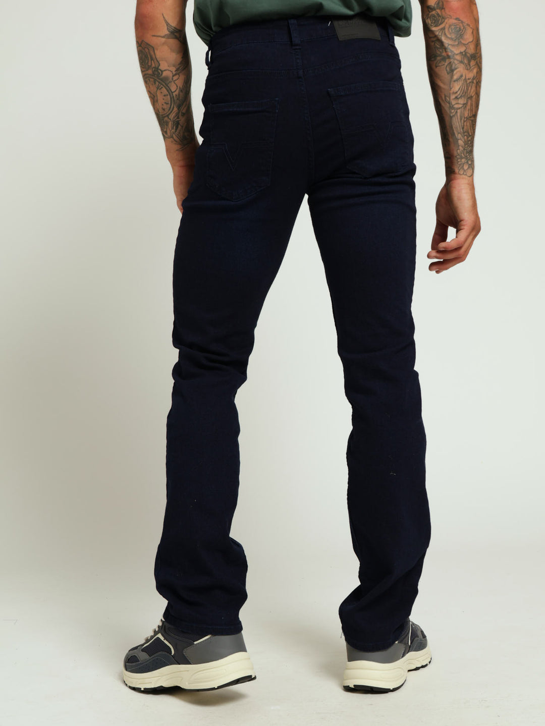 Slim Fit Jeans - Blue/Black