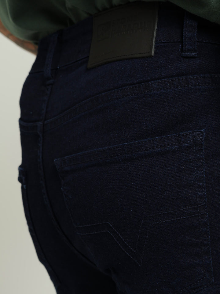 Slim Fit Jeans - Blue/Black