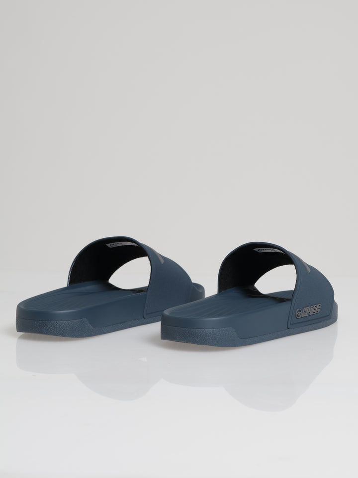 Molded Pool Slide Sandal - Slate