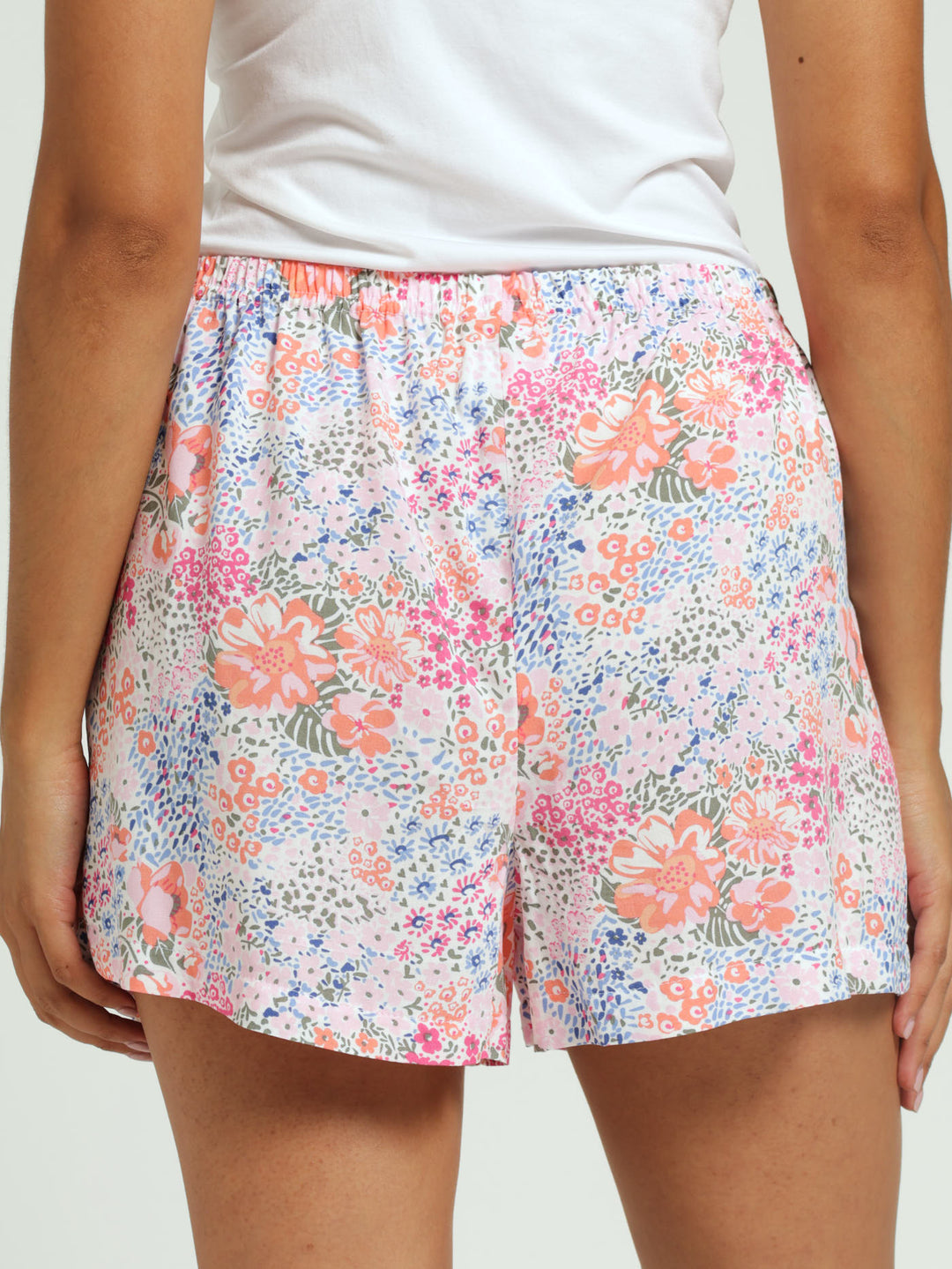 2 Pack Ditsy Floral Woven Shorts