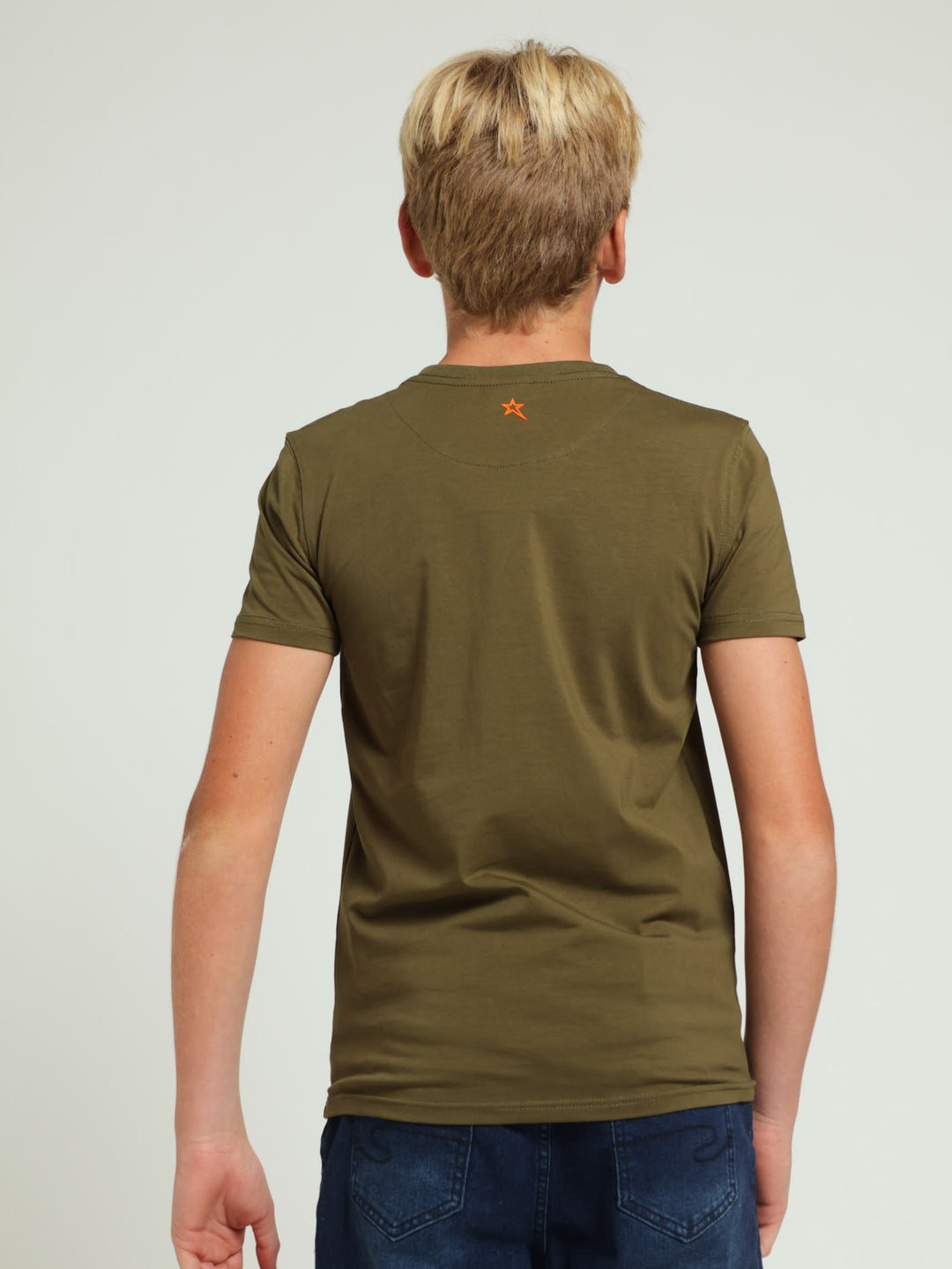 Boys Sizzle Tee - Olive