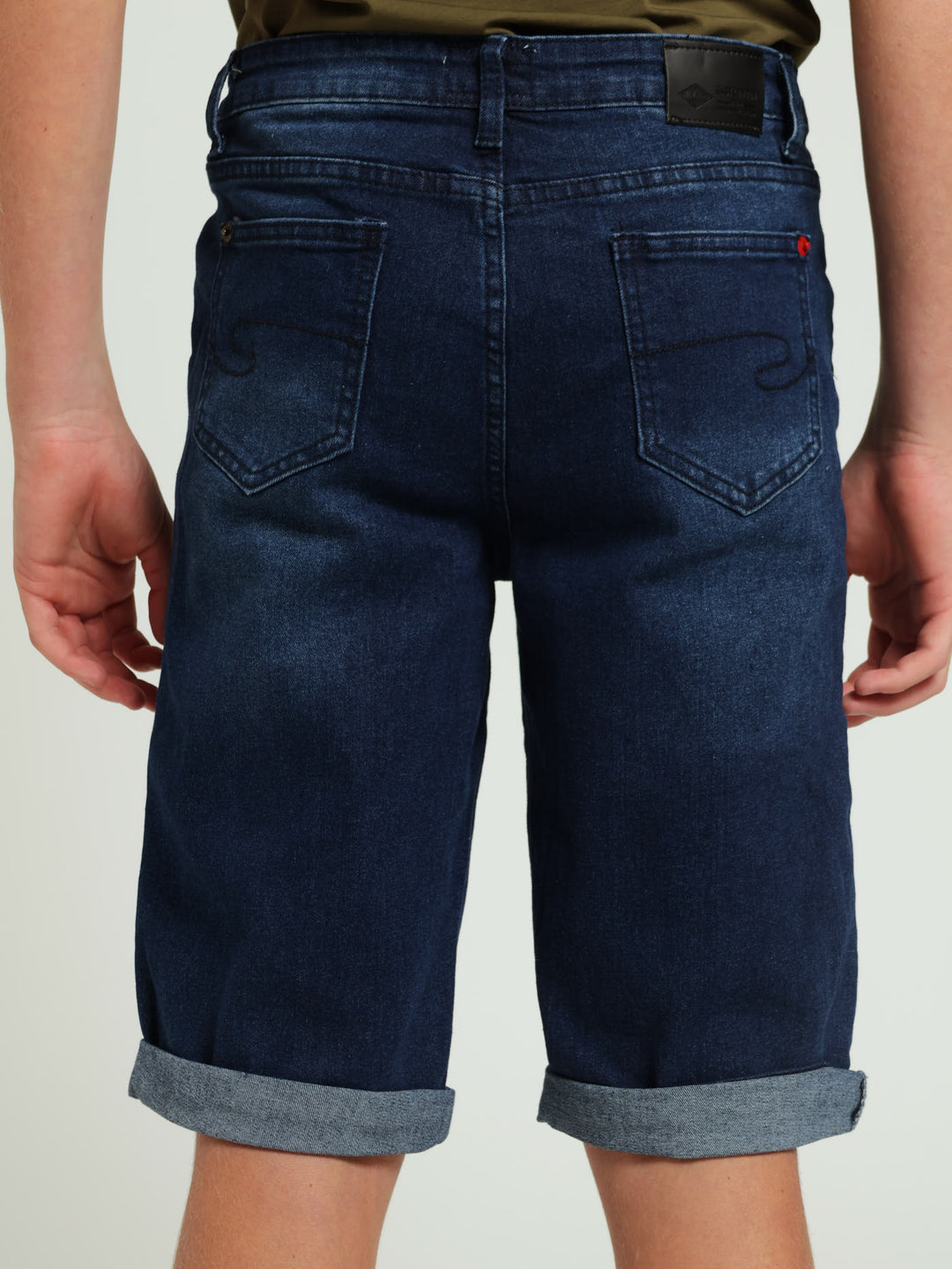 Boys Denim Angelo Shorts - Indigo