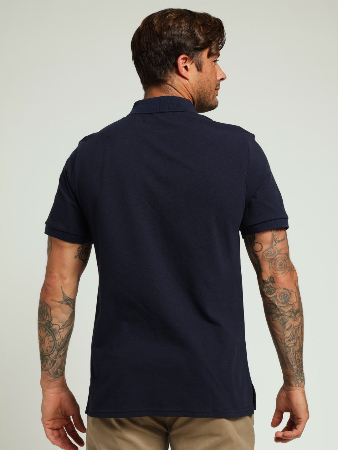 BASIC REGULAR FIT GOLFER - NAVY