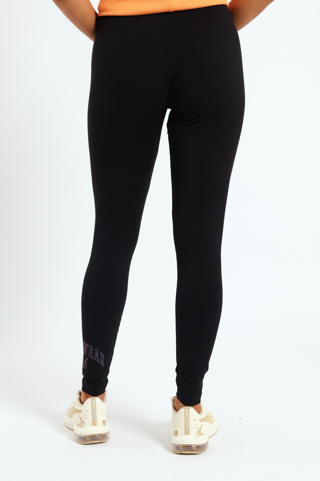 Essentials Plus Logo Lab Leggings - Black