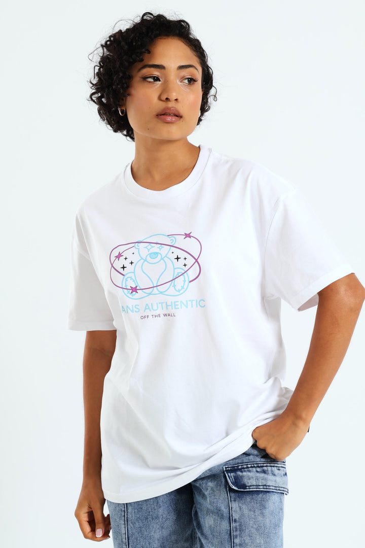 Beyond Oversized Tee - White