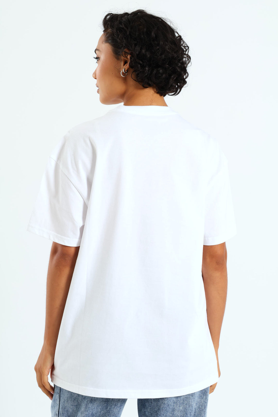 Beyond Oversized Tee - White