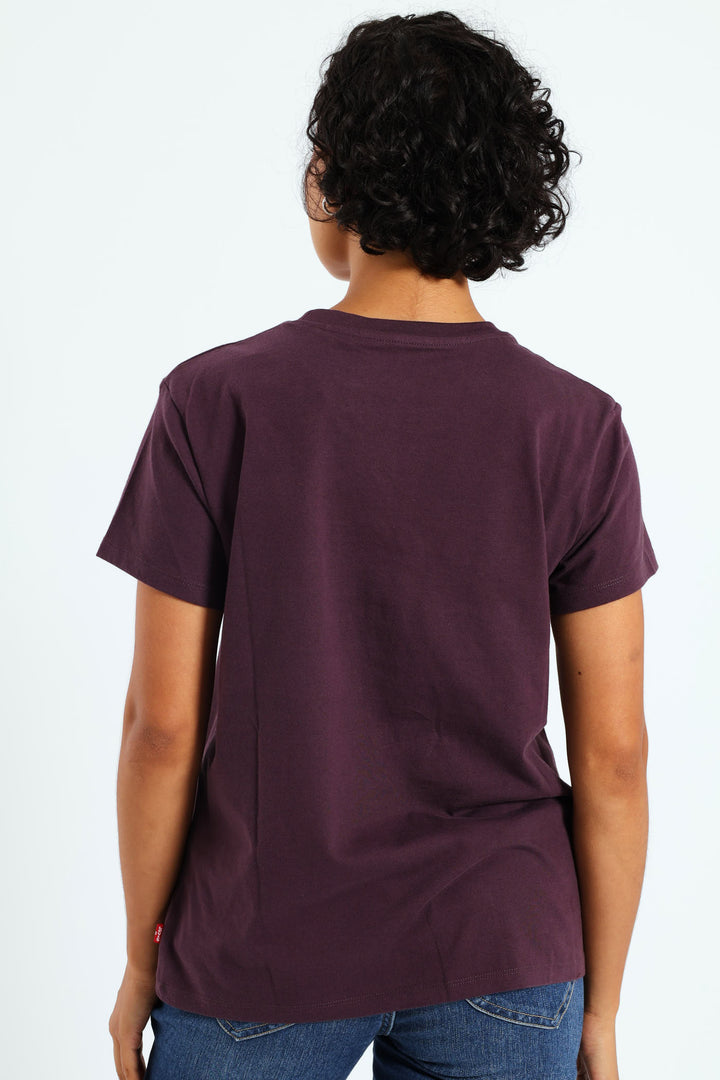 The Za Aurora Photo Perfect Tee - Plum