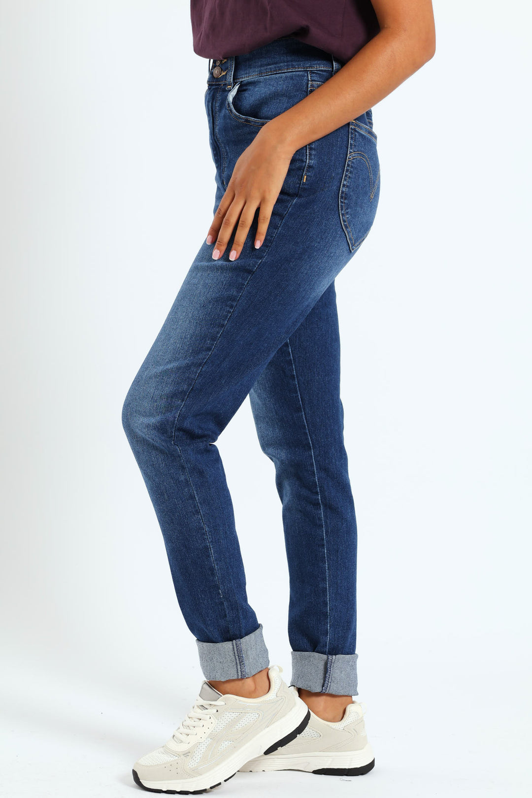 Retro High Skinny Jean - Medium Wash