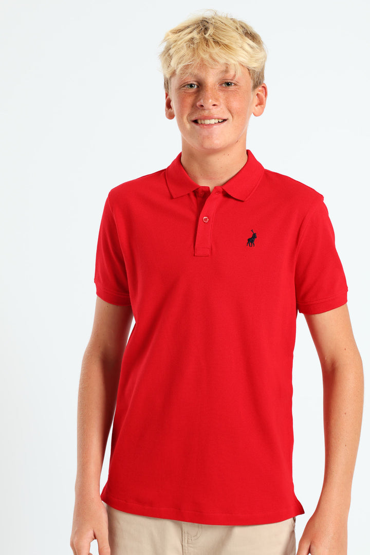 Boys Classic Golfer - Red