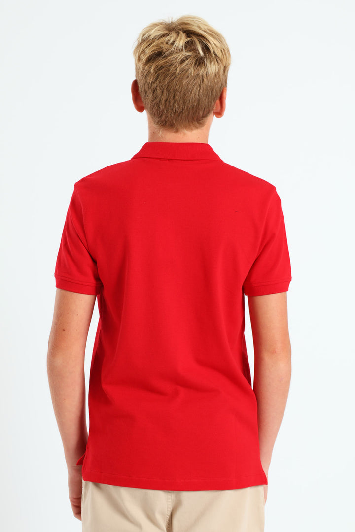 Boys Classic Golfer - Red